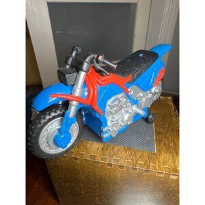Spider-Man Themed Toy Motorcycle 2006 Marvel Toy Biz Collectible Plastic   59-13